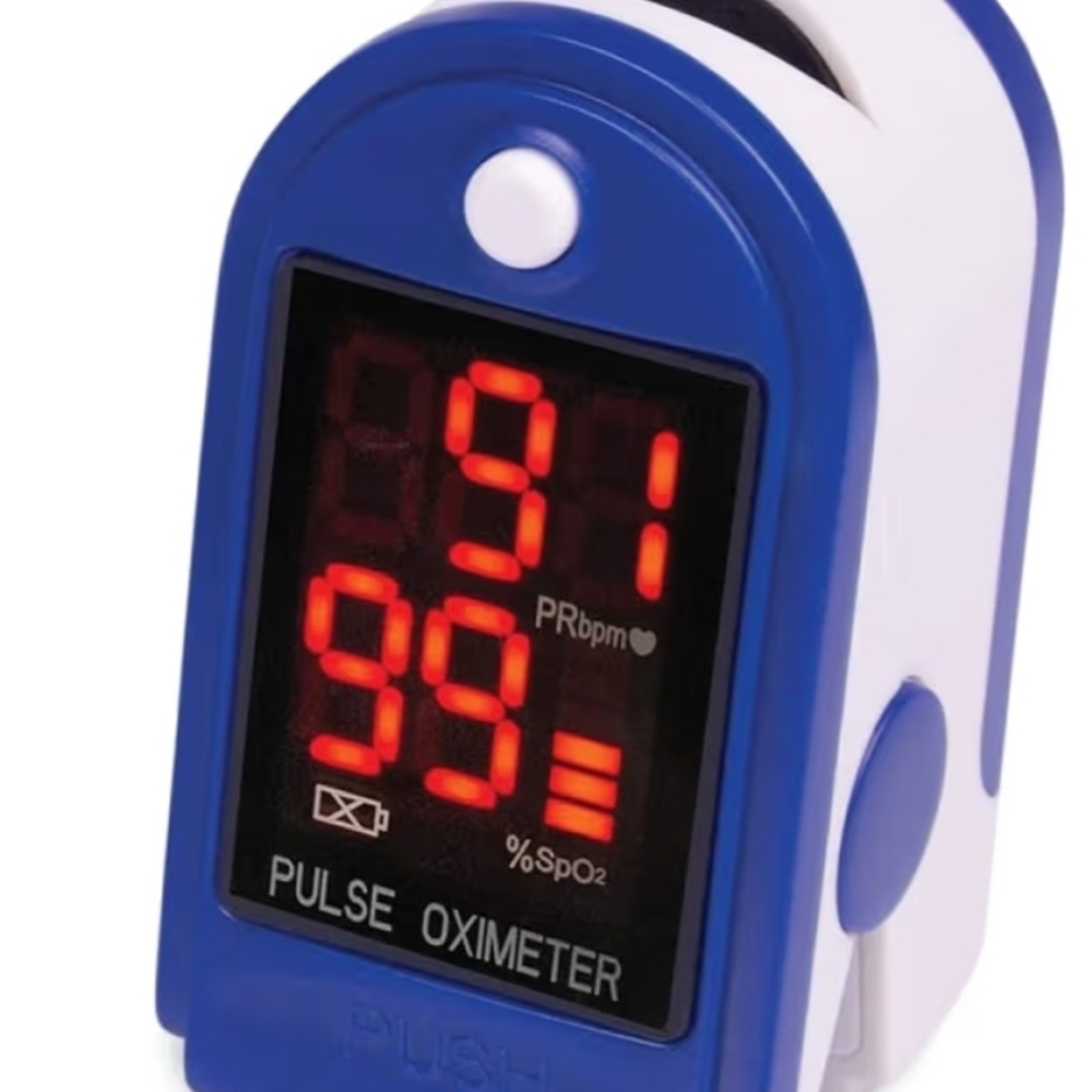 Roscoe Medical Finger Pulse Oximeter Oxygen Saturation Monitor New